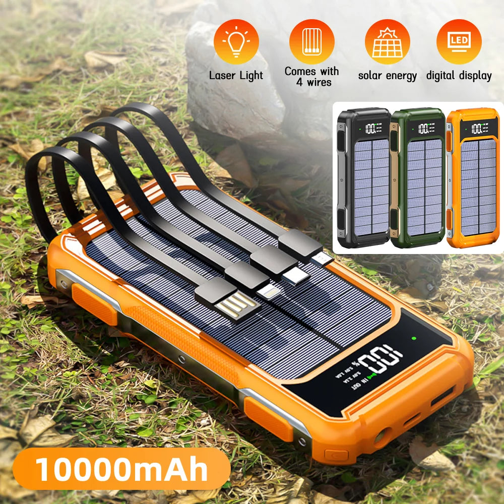 (2x) Portable Charger 10000mAh Power Bank High-Speed USB-C BI-B41 w/  flashlight 