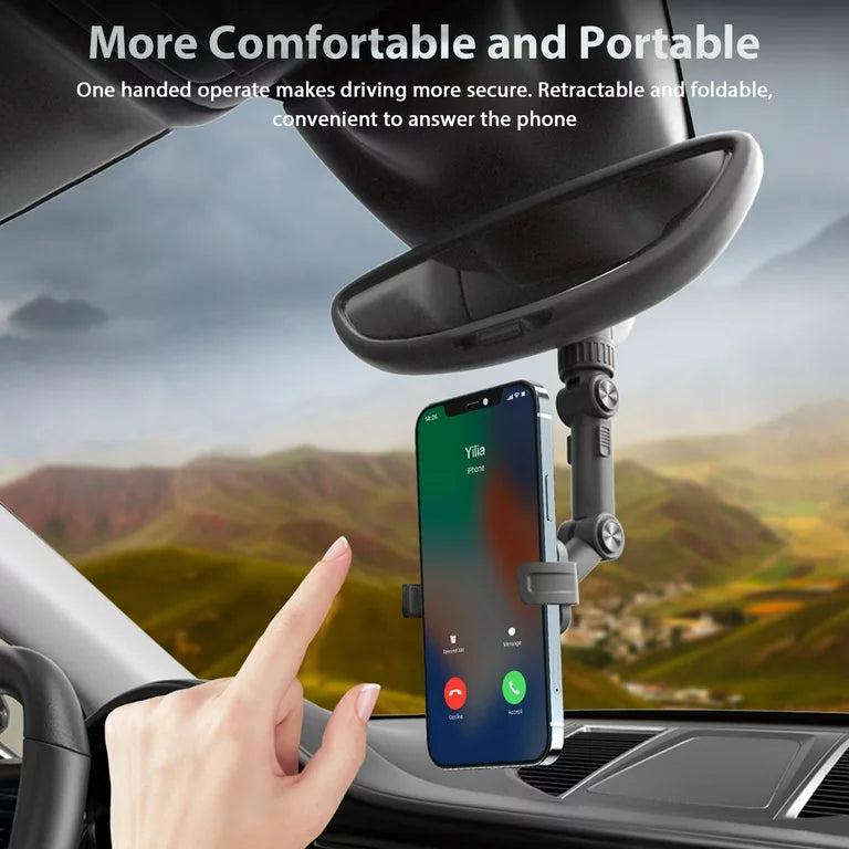 Universal Car Mount Stand Compatible with iPhone, Samsung, LG, All Mobile Phones