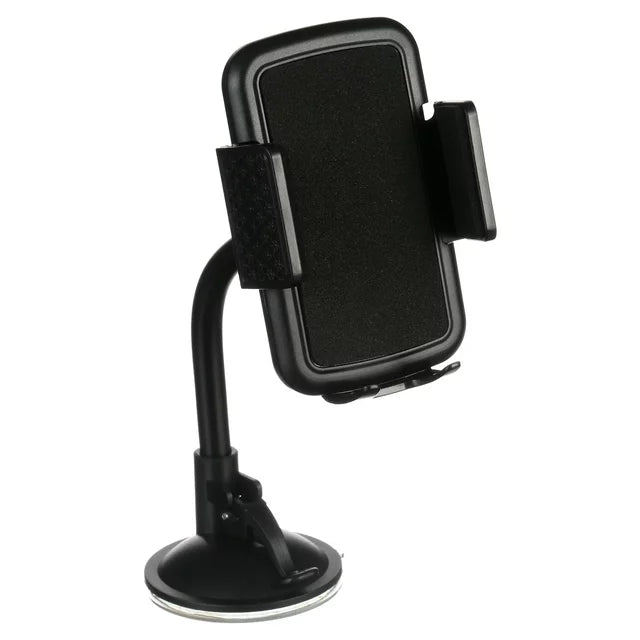 Car Window or Dash Phone Mount Compatible with 2 in- 3.7 in Wide Mobile Phones