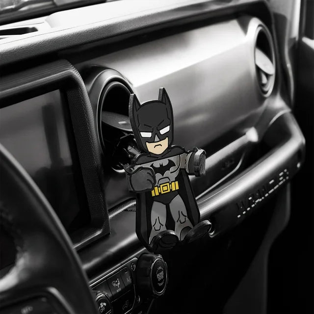Batman, Spiderman, black panther,  Hug Buddies Universal Vent Clip Car Mobile Device or Phone Holder, Universal Fit for Cars, Trucks, SUVs, Vans