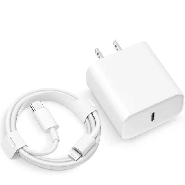 iPhone 14 13 12 11 Fast Charger-Apple MFi Certified-20W PD Type C Power Wall Charger with 6FT Charging Cable Compatible with iPhone